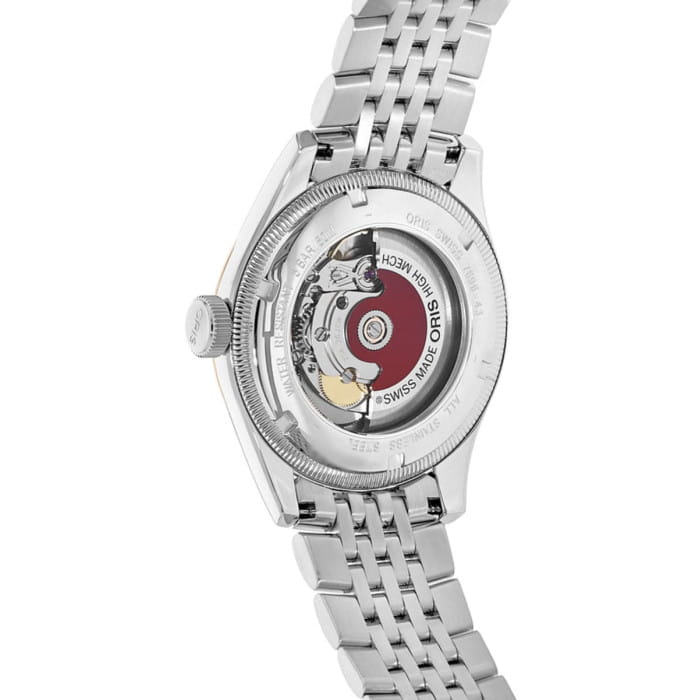 Оригинальные часы Oris Oris Big Crown Pointer Date 01 754 7749 4064-07 8 17 22 механические калибр механизма oris 754 общий вид